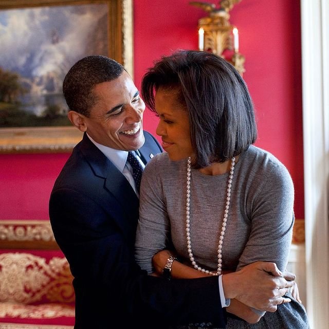 Barack-Obama-with-his-wife