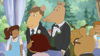 gay rat wedding dress