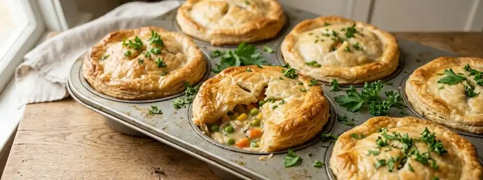 Mini Chicken Pot Pies Recipe Mini Chicken Pot Pies Recipe