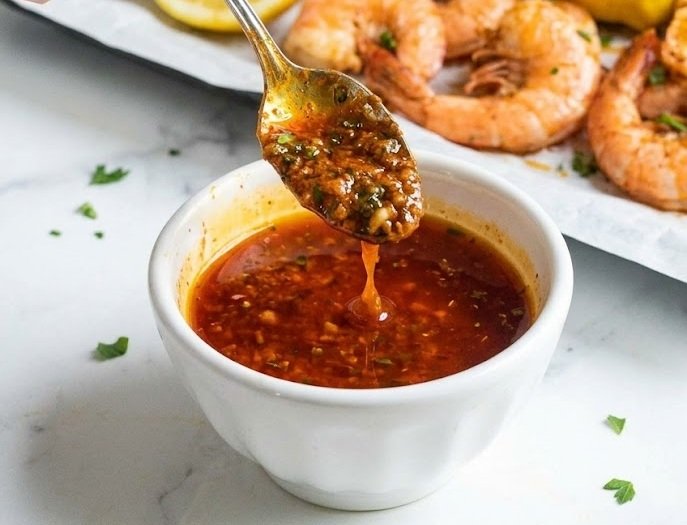 Cajun garlic butter sauce