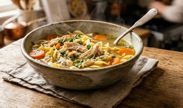 Chicken Noodles Soup Recipe