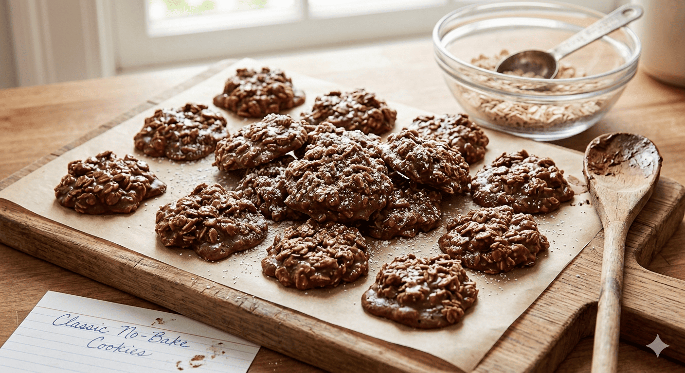 Classic No-Bake Cookies Recipe Classic No-Bake Cookies Recipe