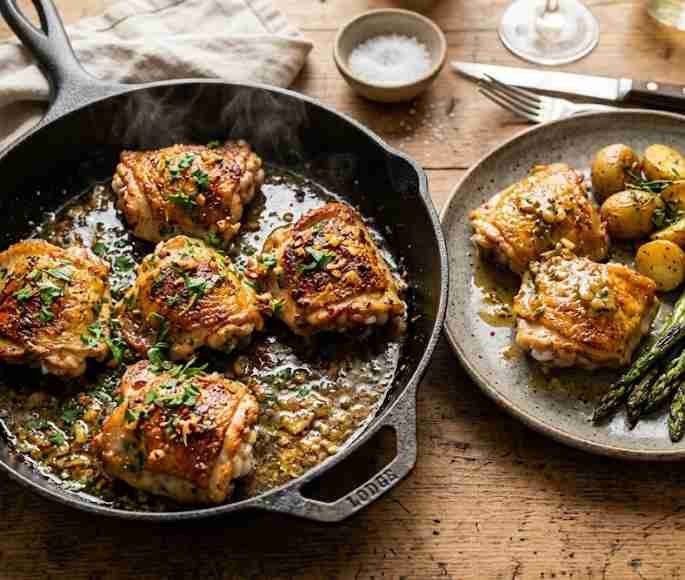Garlic Chicken Thigh Recipes