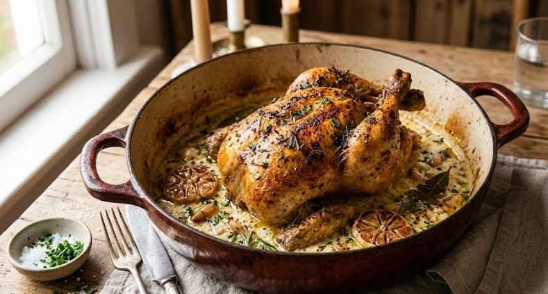 Jamie Oliver Chicken in Milk Recipe