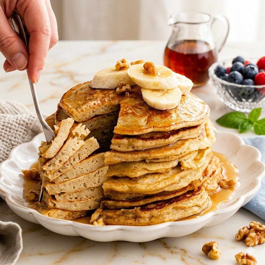 Healthy Banana Pancakes healthy-banana-pancakes