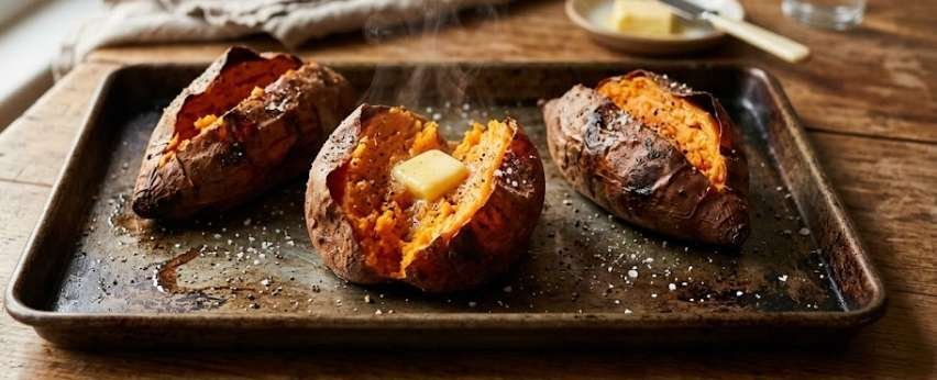 Baked Sweet Potatoes Recipe Baked Sweet Potatoes Recipe