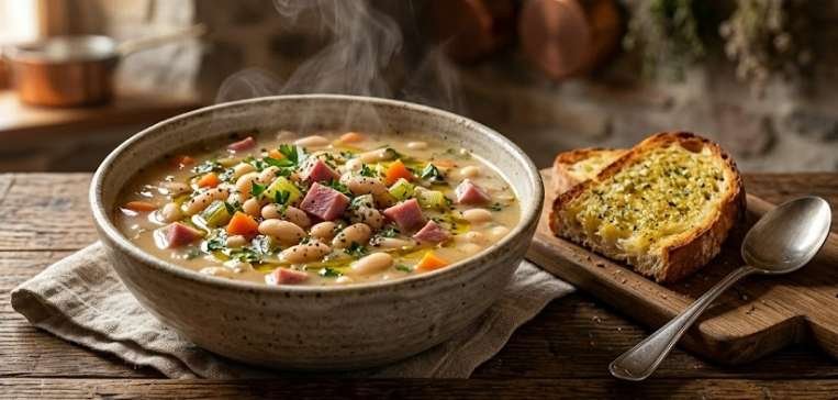 Bean Soup with Ham Recipe Bean Soup with Ham Recipe