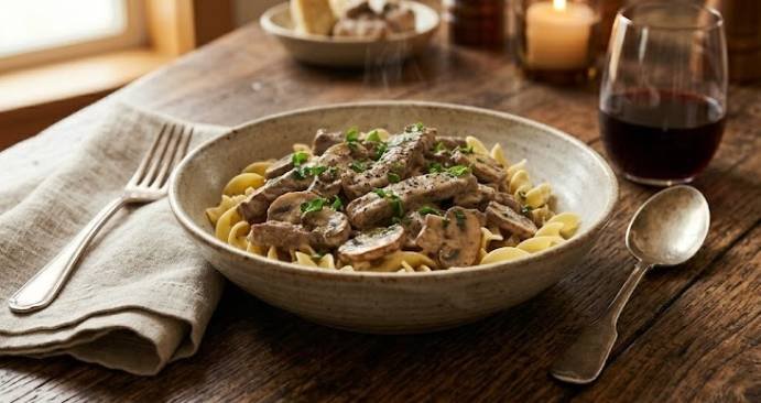 Beef Stroganoff Recipe