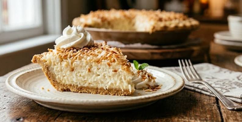 Creamy Coconut Pie Recipe