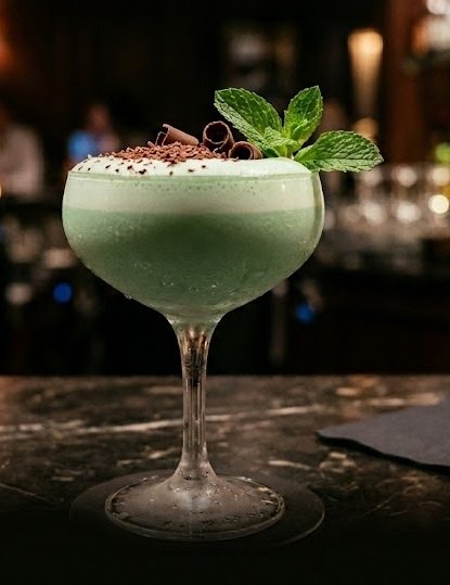 Grasshopper Mix Drink Grasshopper Mix Drink