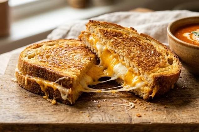 Grilled Cheese in Air Fryer Recipe Grilled Cheese in Air Fryer Recipe