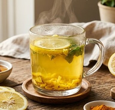 Lemon Ginger Tea Recipe