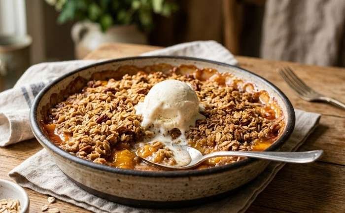 Peach Crisp Recipe Peach Crisp Recipe