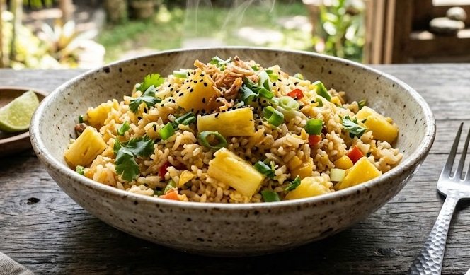 Pineapple Rice Recipe Pineapple Rice Recipe