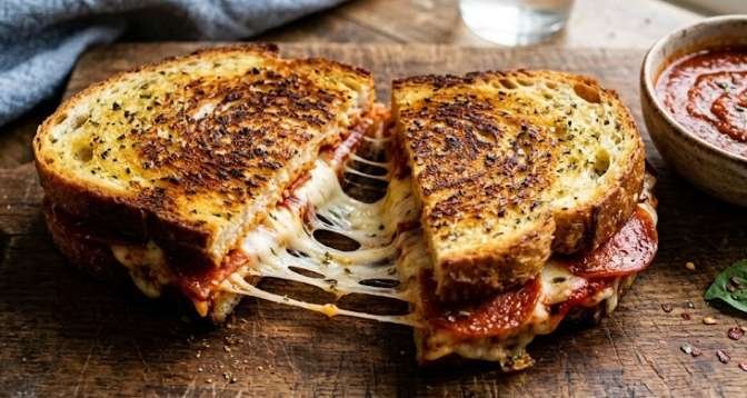 Pizza Grilled Cheese Recipe