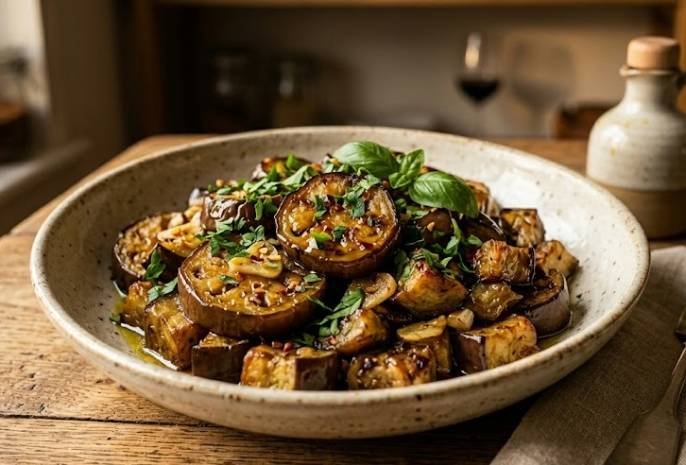 Sauteed Eggplant Recipe Sauteed Eggplant Recipe