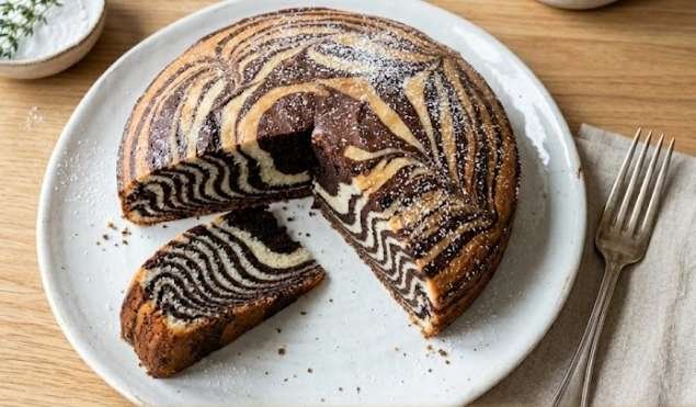 zebra cake