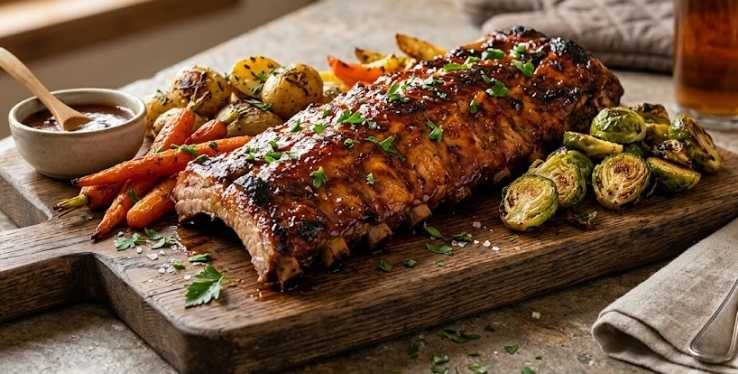 Baked Pork Ribs in Oven Recipe