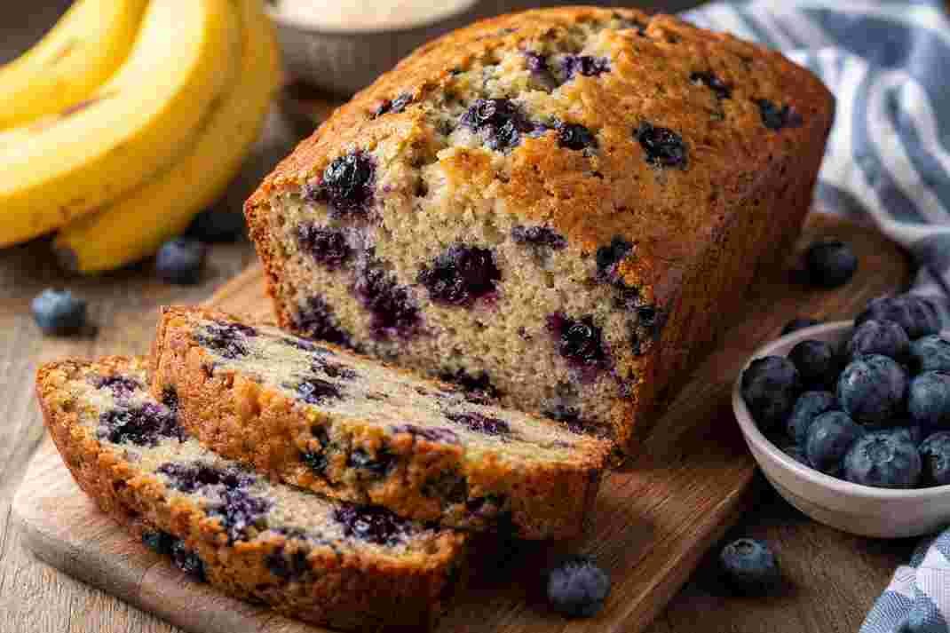 Blueberry Banana Bread Recipe