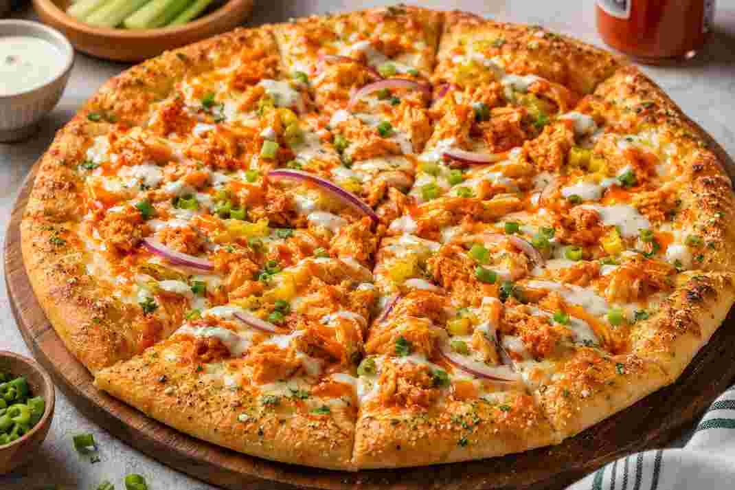 Buffalo Chicken Pizza Recipe Buffalo Chicken Pizza Recipe