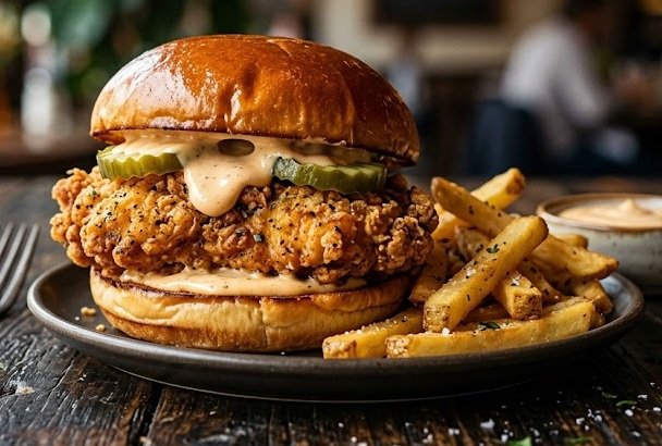 Fried Chicken Sandwich Recipe Fried Chicken Sandwich Recipe
