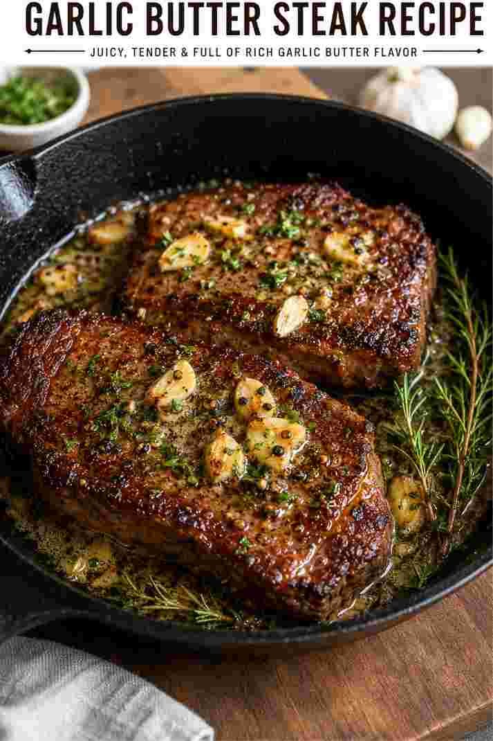 Garlic Butter Steak Recipe