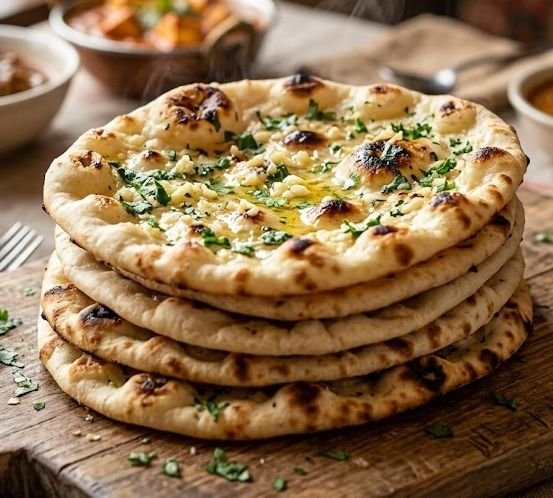 Garlic Naan Recipe Garlic Naan Recipe
