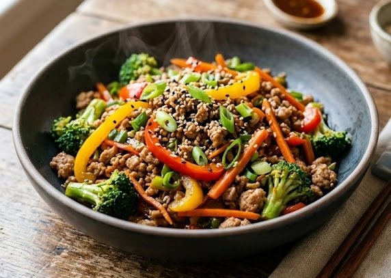 Ground Turkey Stir Fry Recipe Ground Turkey Stir Fry Recipe