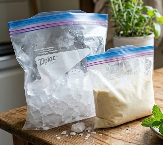 Ice Cream in a Bag Recipe Ice Cream in a Bag Recipe
