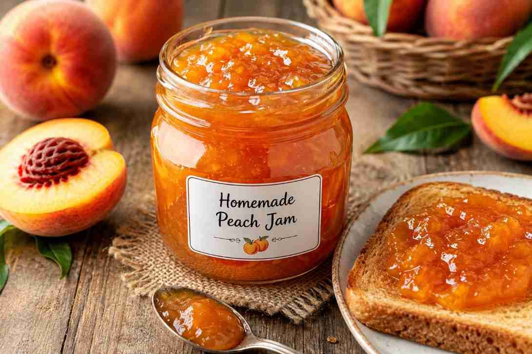 Peach Jam Recipe Peach Jam Recipe