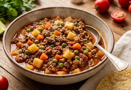 Picadillo de Carne Molida Recipe