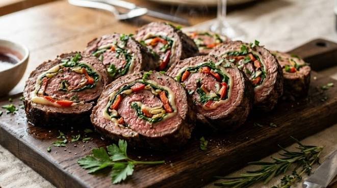 Rolled Flank Steak Recipe Rolled Flank Steak Recipe