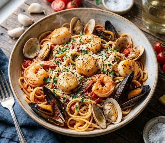 Seafood Pasta Recipe Seafood Pasta Recipe