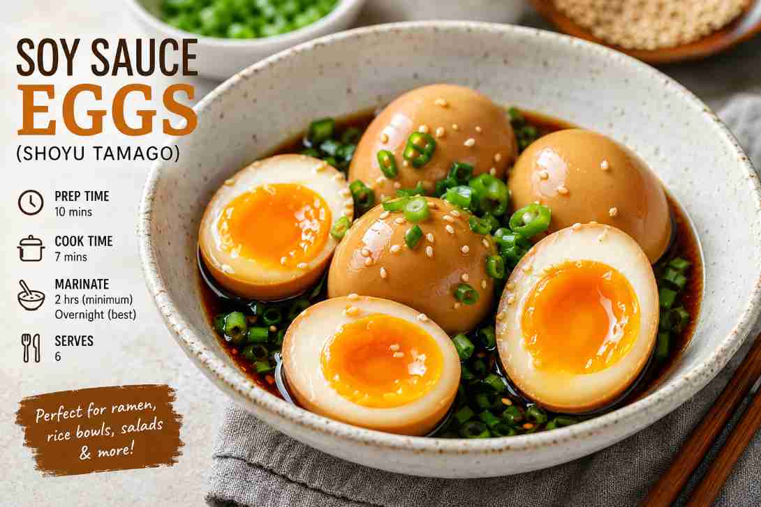 Soy Sauce Eggs Recipe