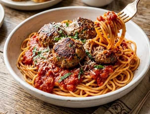 Spaghetti and Meatballs Recipe Spaghetti and Meatballs Recipe