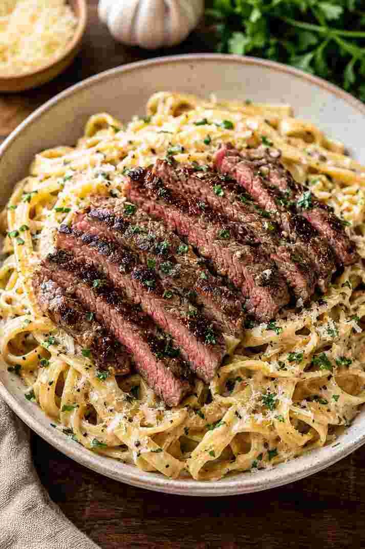 Steak Pasta Recipe