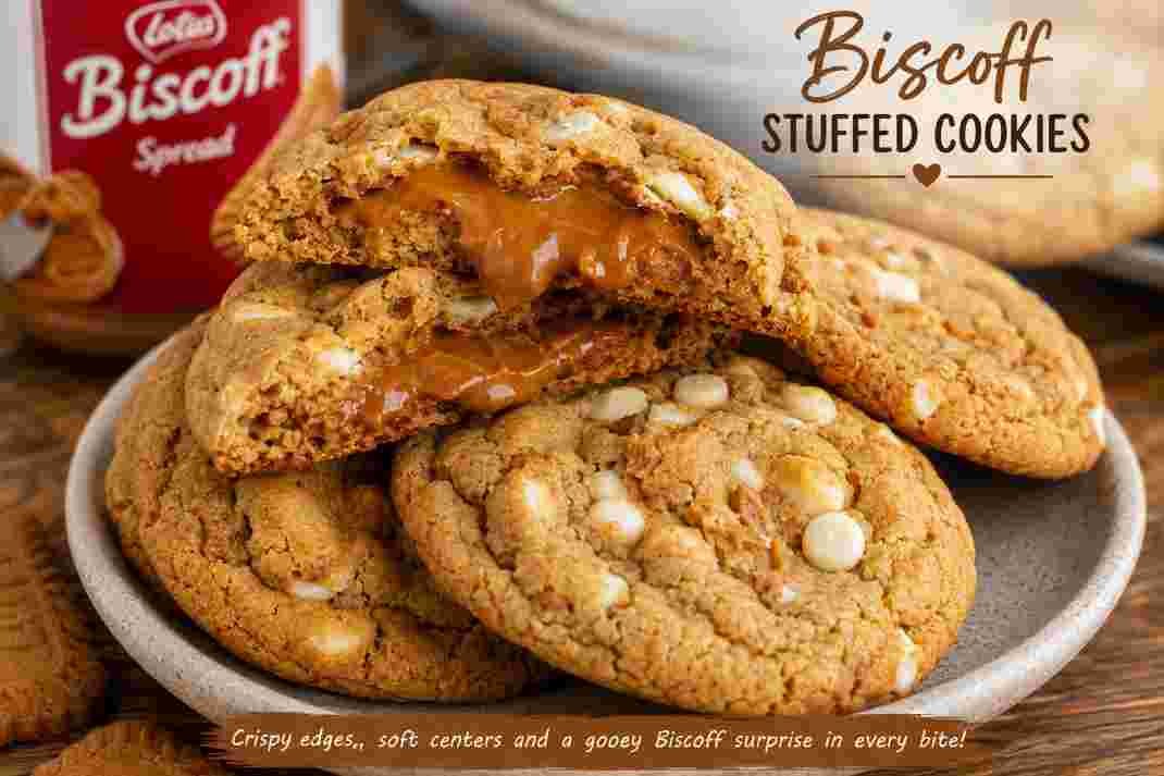 Biscoff Stuffed Cookies Biscoff Stuffed Cookies