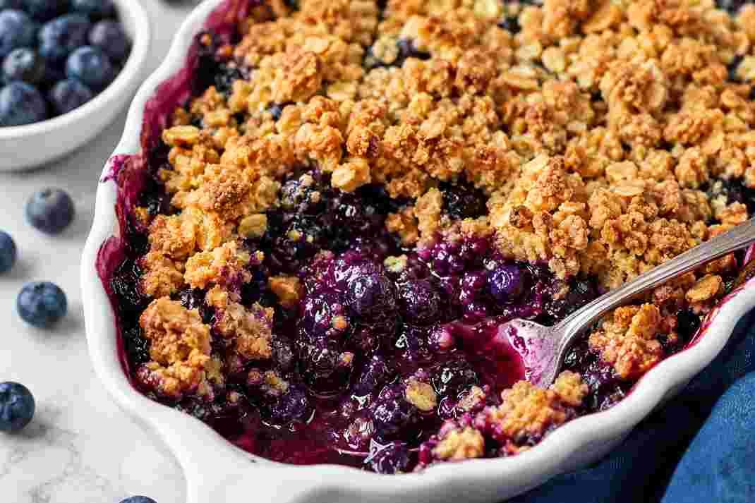 Blueberry Crisp Recipe Blueberry Crisp Recipe