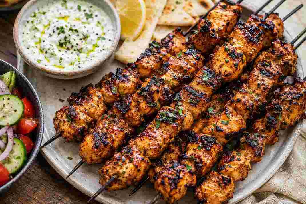 Charcoal Chicken Shop Chicken Skewers