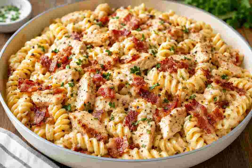 Chicken Bacon Ranch Pasta Recipe