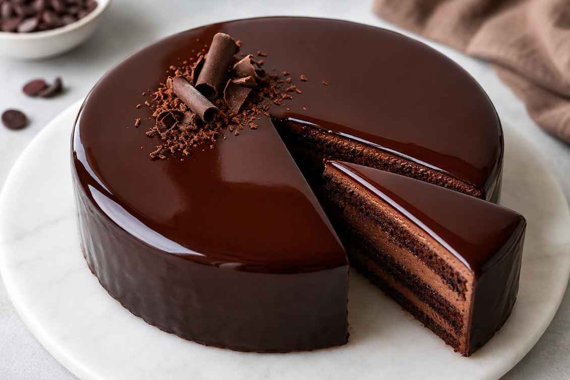 Chocolate Mirror Glaze Chocolate Mirror Glaze