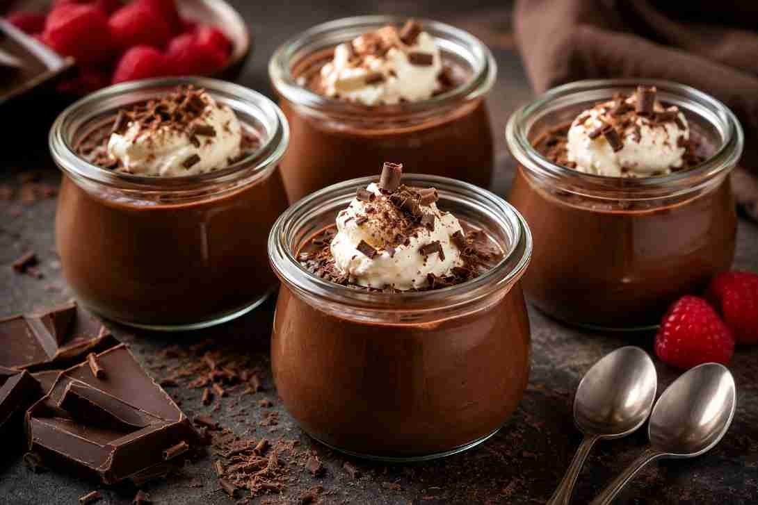 Chocolate Pudding Pots Chocolate Pudding Pots