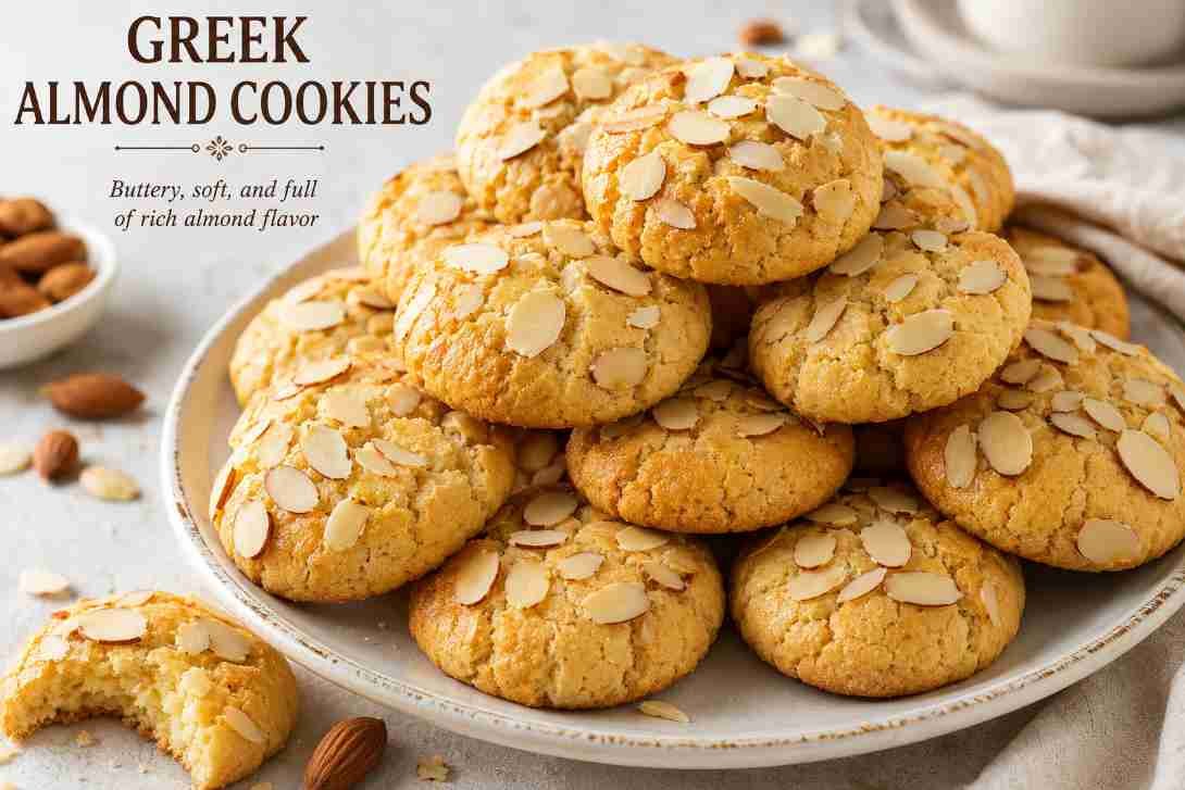 Greek Almond Cookies Greek Almond Cookies