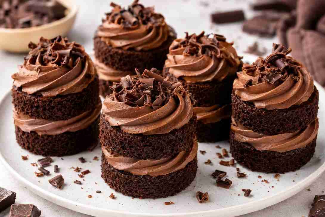 Mini Chocolate Cakes Mini Chocolate Cakes