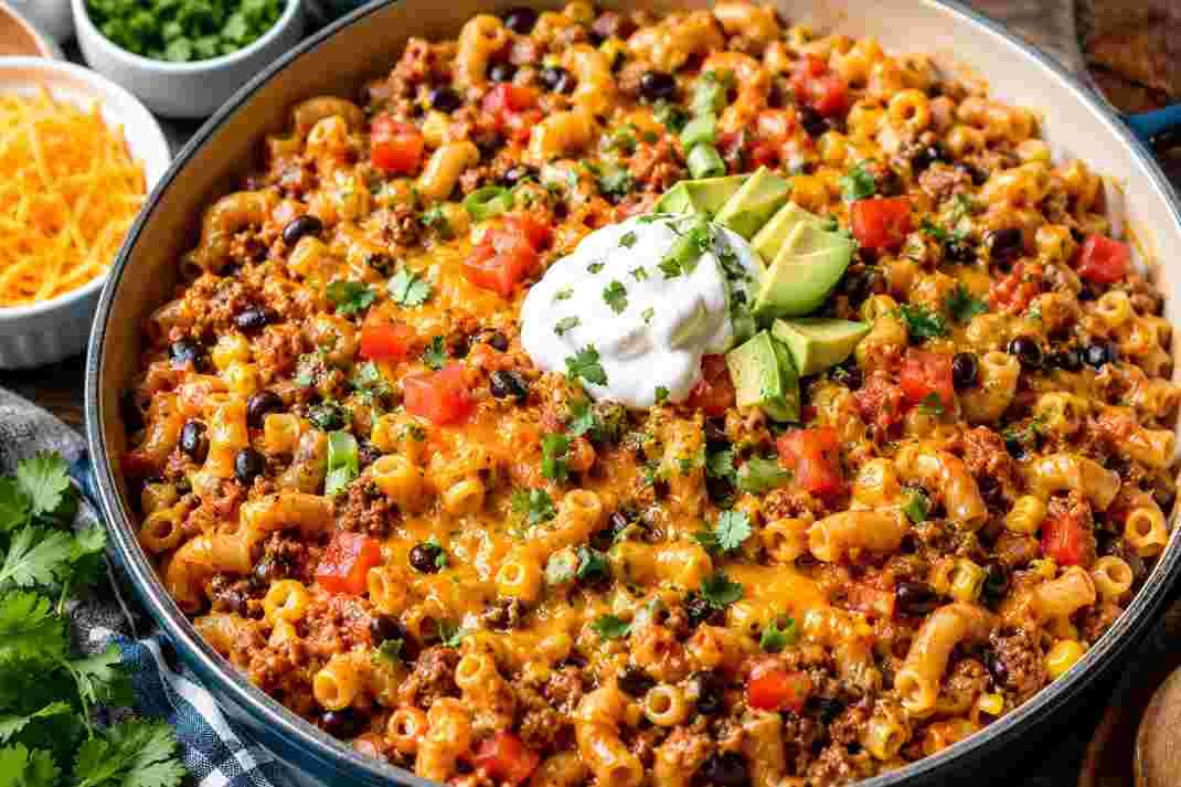 Taco Pasta Recipe Taco Pasta Recipe