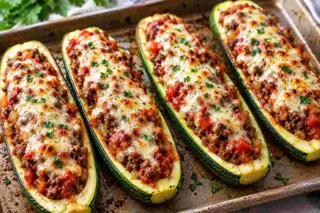 Zucchini Boat Recipe Zucchini Boat Recipe