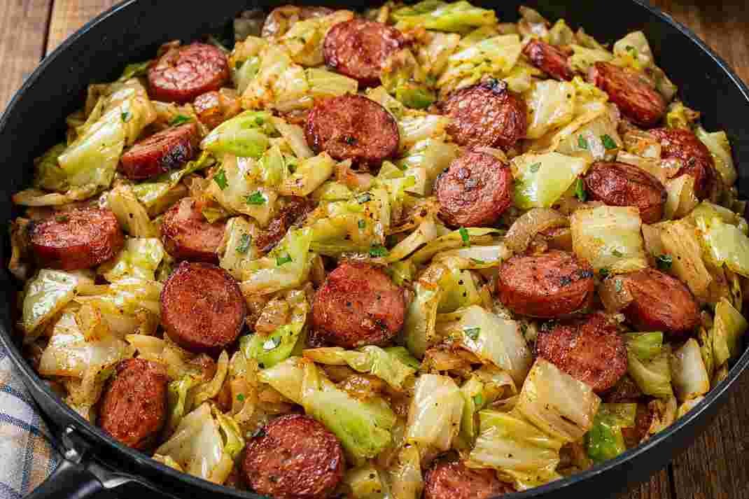 Cabbage and Sausage Recipe Cabbage and Sausage Recipe