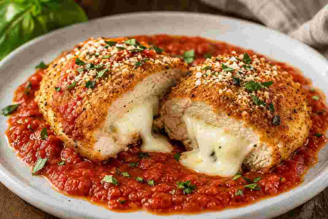 Mozzarella Stuffed Chicken Breast Mozzarella Stuffed Chicken Breast