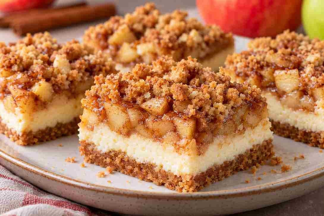 Apple Cheesecake Bars Apple Cheesecake Bars