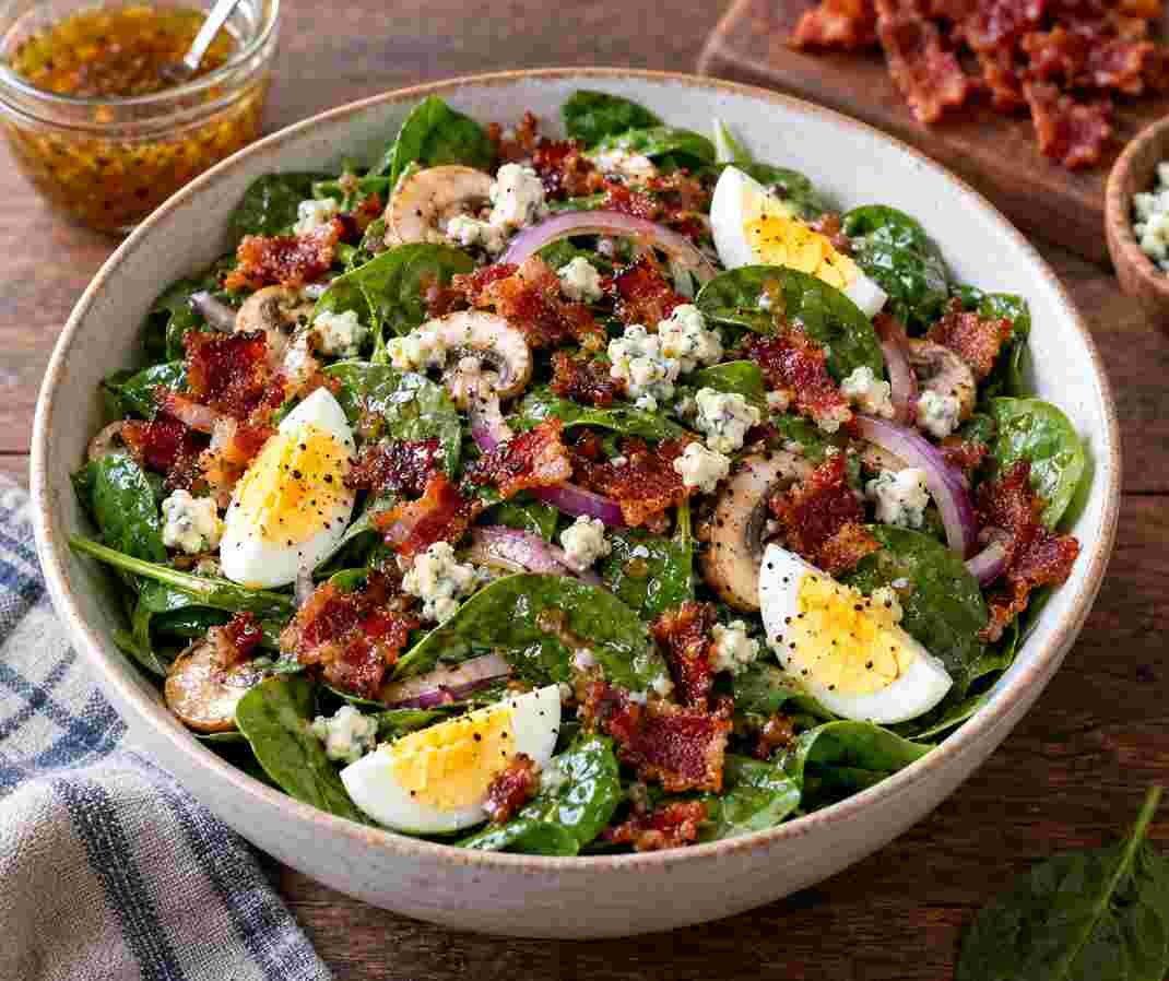 Bacon Spinach Salad Bacon Spinach Salad